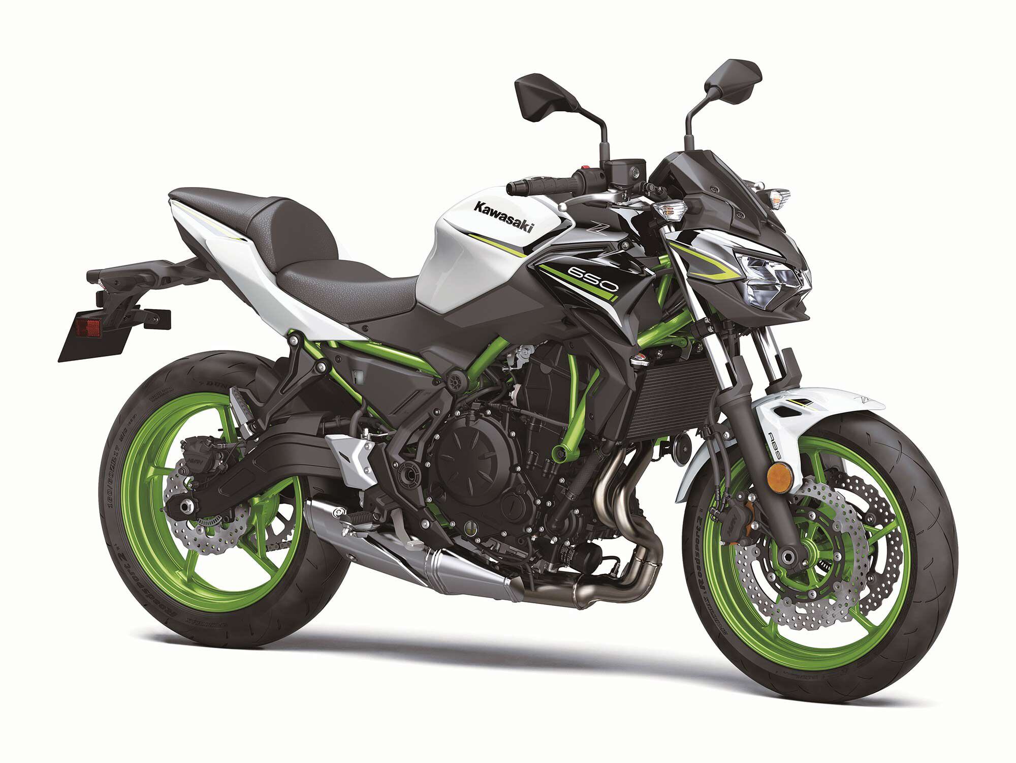 2021 Kawasaki Z650.