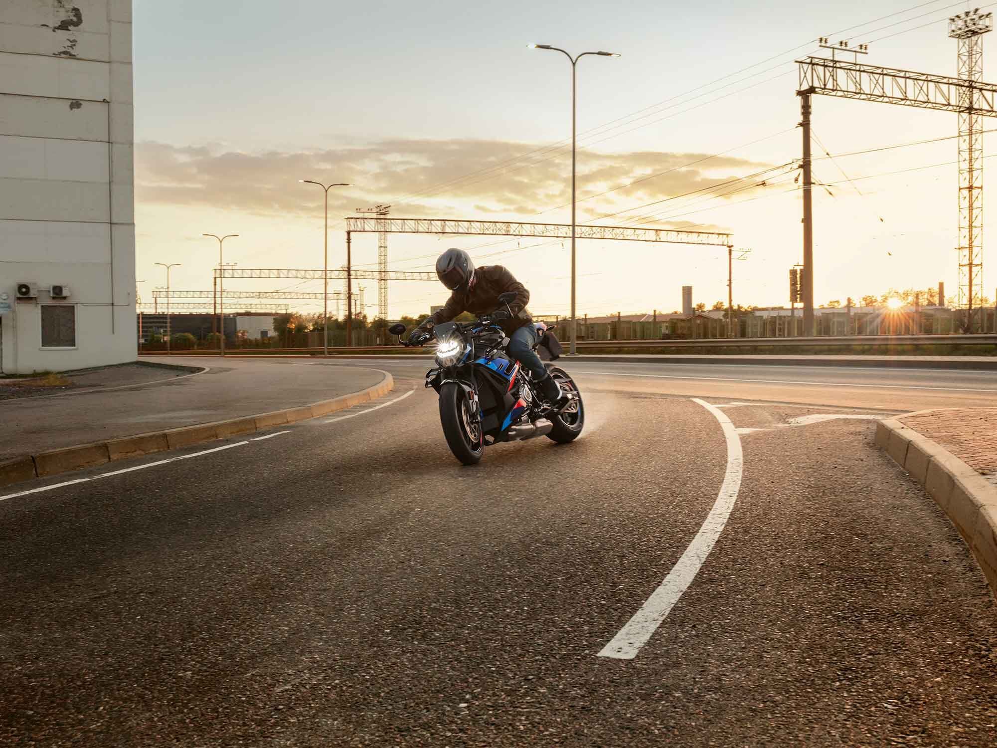 BMW’s Brake Slide Assist will let you back it into the corners. Well, it’ll help, anyway.
