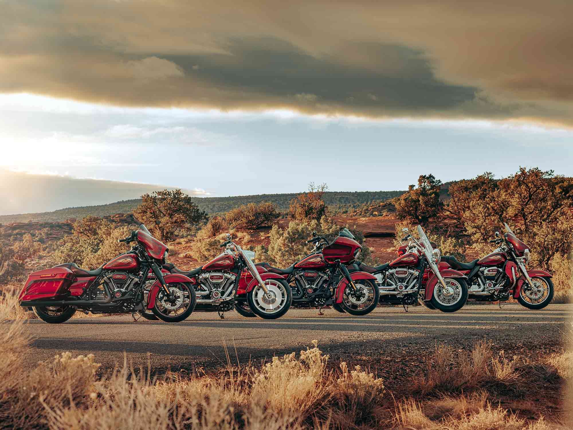 Harley-Davidson’s 120th Anniversary lineup is seven deep