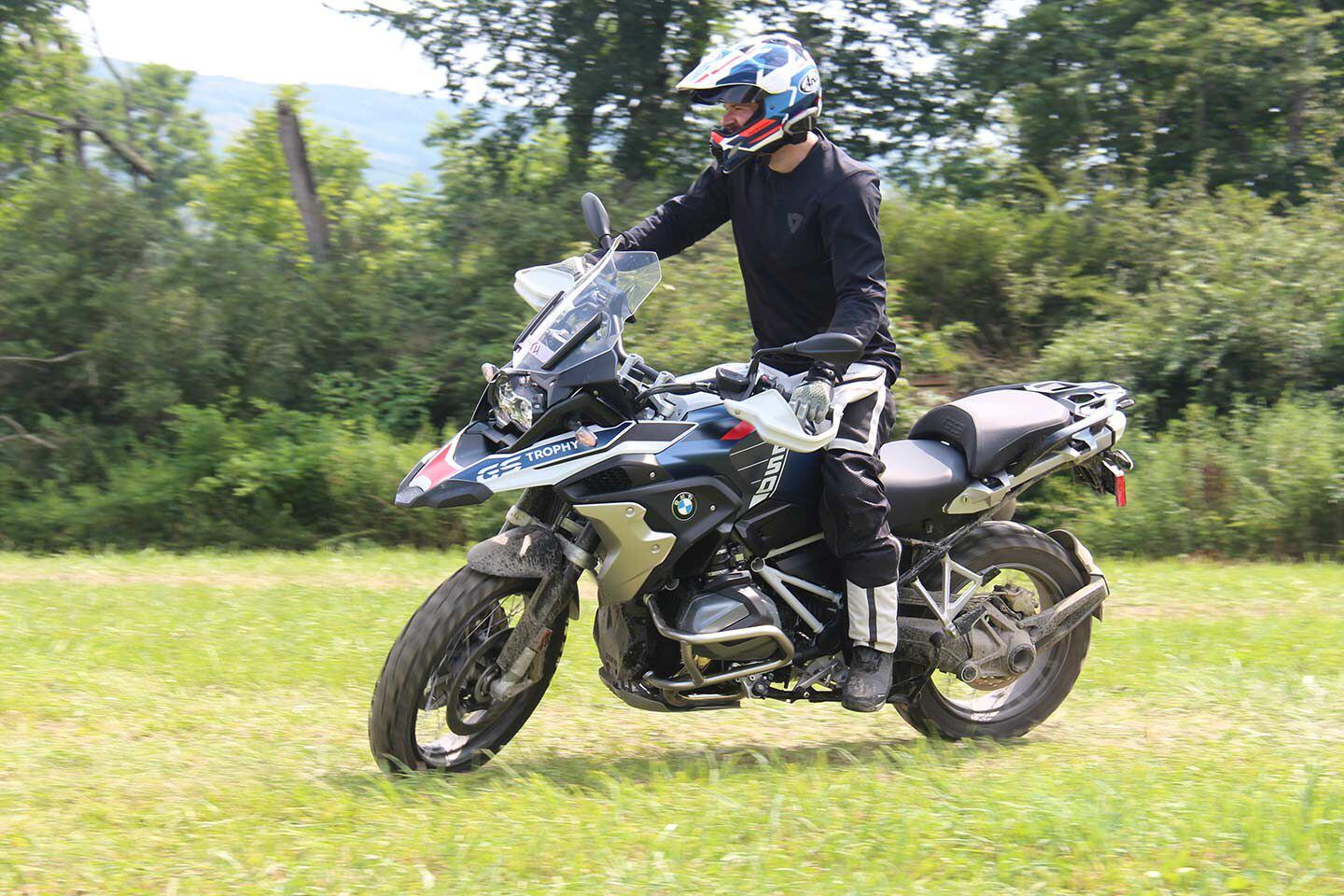 Getting the lay of the land at the Soggy Bottom MotoFest, organized by Kissell Motorsports in Tyrone, Pennsylvania.