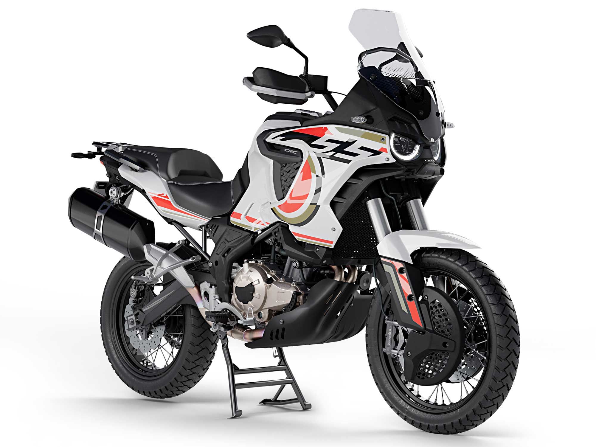 Lucky Explorer 5.5 marks a new segment entirely for MV Agusta, with a Chinese-made 550cc parallel-twin engine.