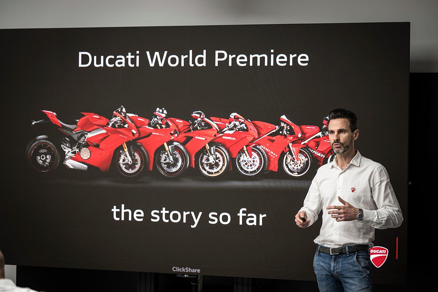 Andrea Ricci Iamino, director of electrical and electronic systems, says his department has quadrupled in size over the last decade. The department is responsible for creating disruptive technologies and refining existing systems.