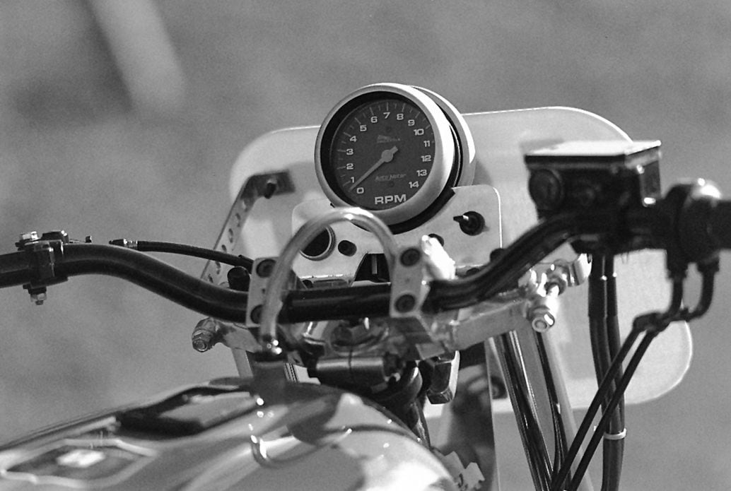 Dave Turner's 1982 Kawasaki KZ1000R speedometer