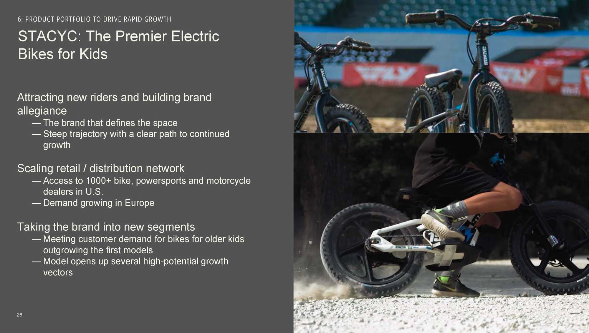 Harley-Davison’s stake in electrics spans kids ebikes with StaCyc and runs all the way to the range-topping LiveWire One. Future plans are ambitious and include heavyweight bikes.