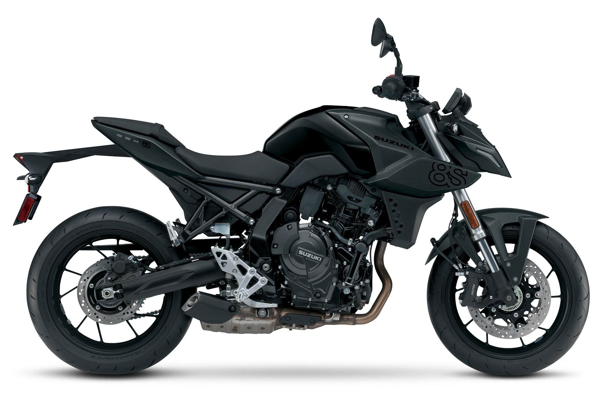 And in black.