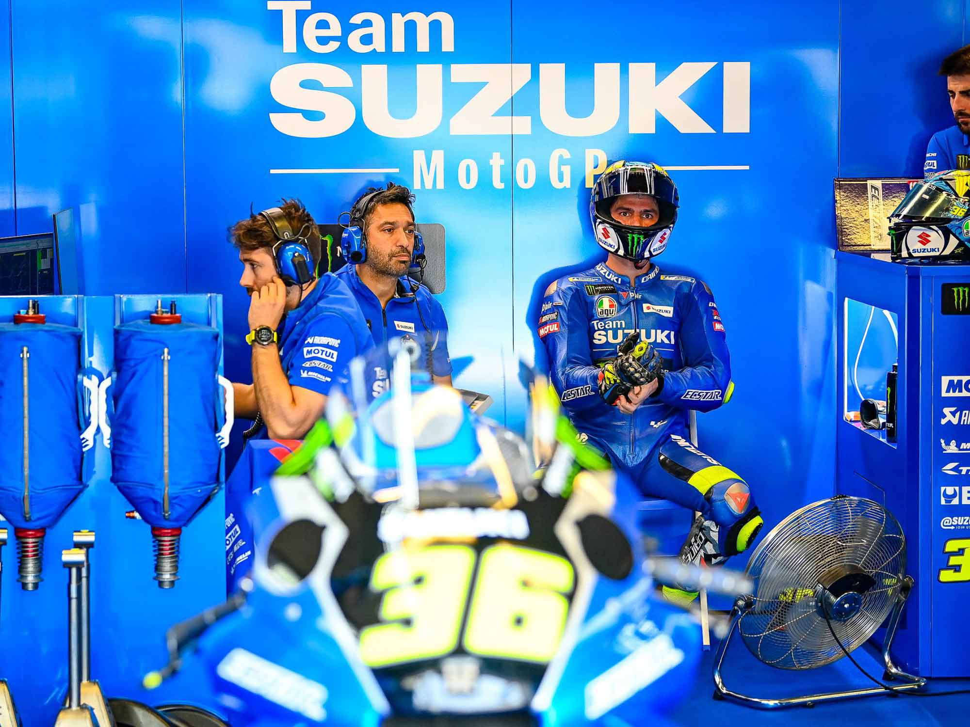 Despite leaving MotoGP, Suzuki says it remains committed to the motorcycle and ATV business, as well as MotoAmerica, AMA Supercross, AMA Motocross and NHRA Pro Stock Drag Racing.