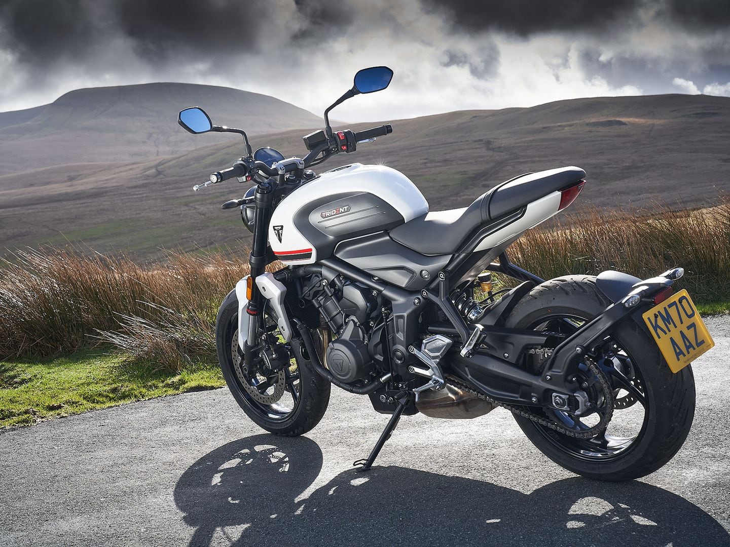 Triumph trident 660 store test ride