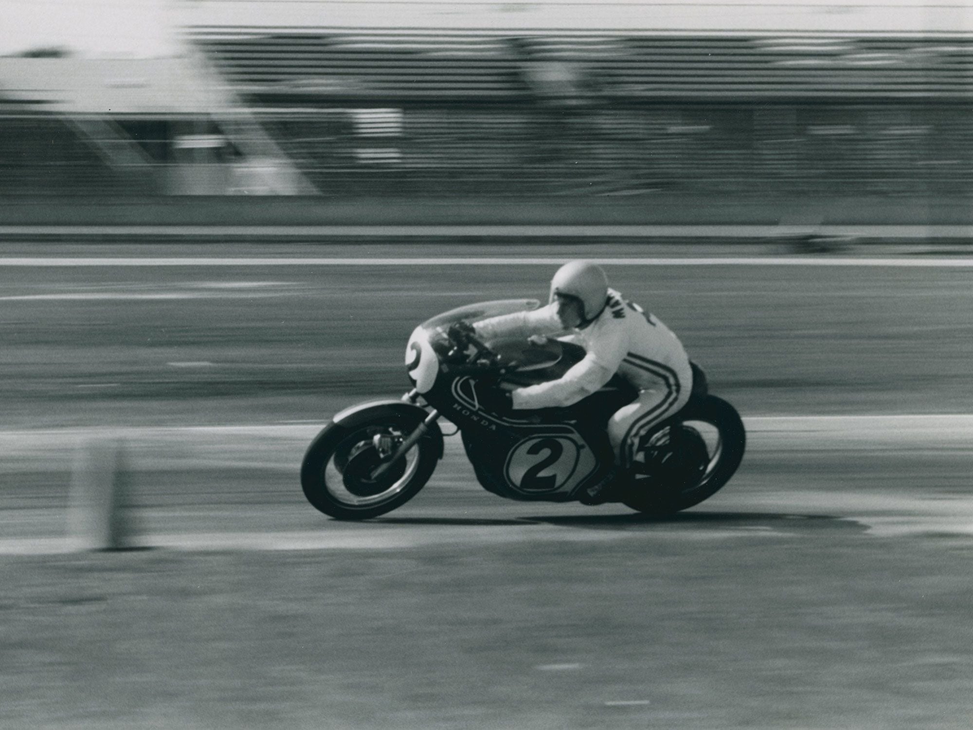 Mann won his first Daytona 200 on a Honda 750 in 1970. He won the 200 again on a BSA Triple the next year.