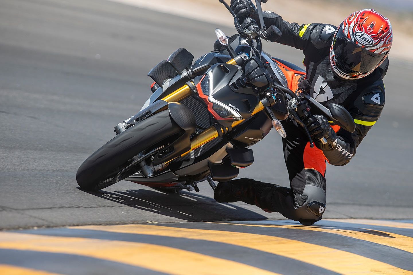 On the track, the Ducati V-4 provides an amazing amount of easily accessible performance.