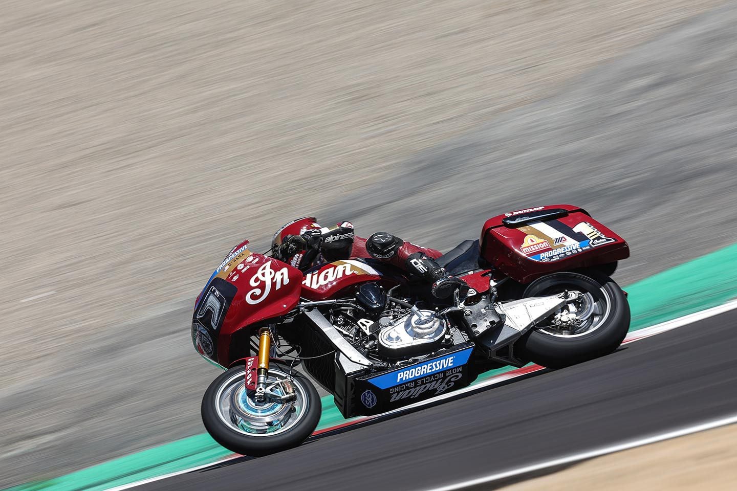 Indian Motorcycle’s race Challenger may be long and heavy, but anyone who has witnessed MotoAmerica’s King of the Baggers racing knows they are anything but slow and boring.