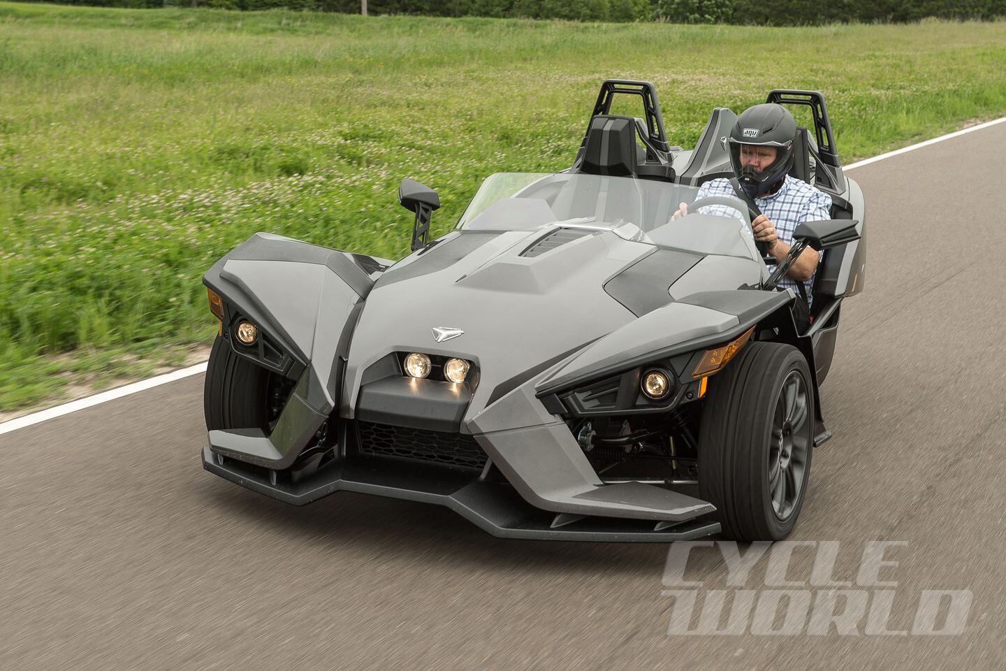 polaris three wheel motorcycle