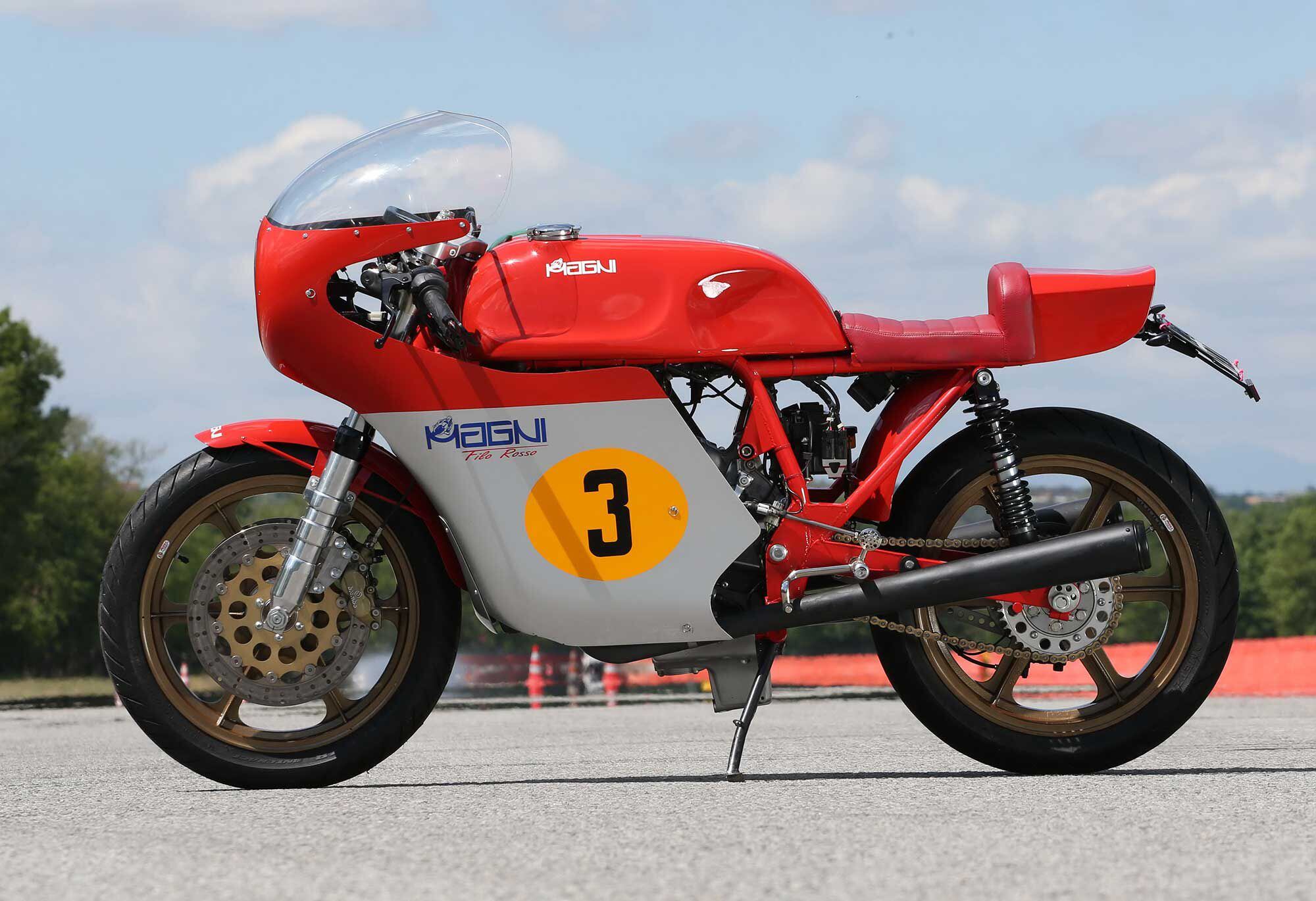 Classic Magni design—a Filorosso 800 triple.