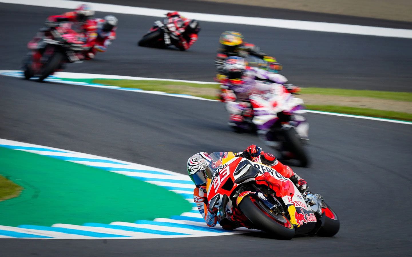 Marc Márquez said the red flags came out at the right time.