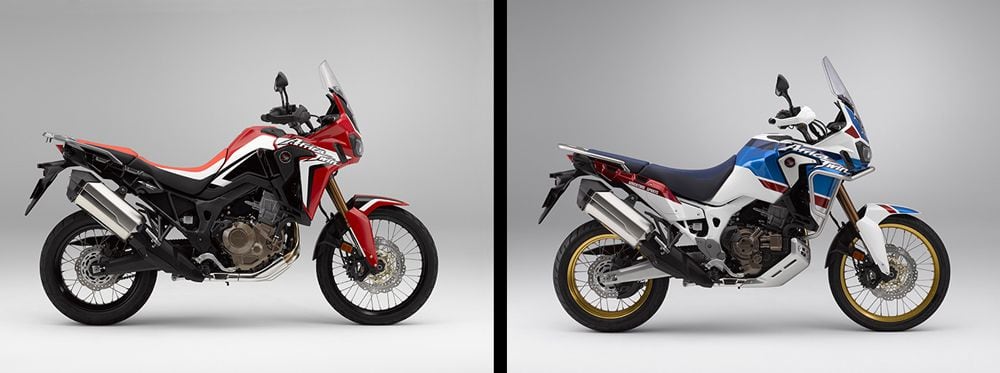 2018 Honda Africa Twin Vs. 2018 Honda Africa Twin Adventure Sports Cycle World