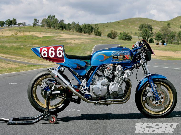 Wild File Honda Cbx Racebike 666 The Number Of The Beast Cycle World
