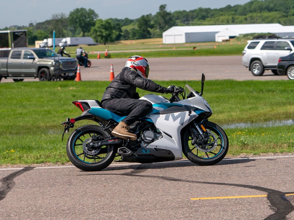 The quality of the 300SS impressed, though the riding position didn’t.
