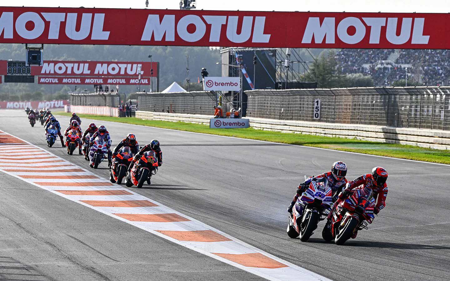 Martín actually made contact with Bagnaia on lap 3 before running wide, setting the stage for his second, bigger mistake.