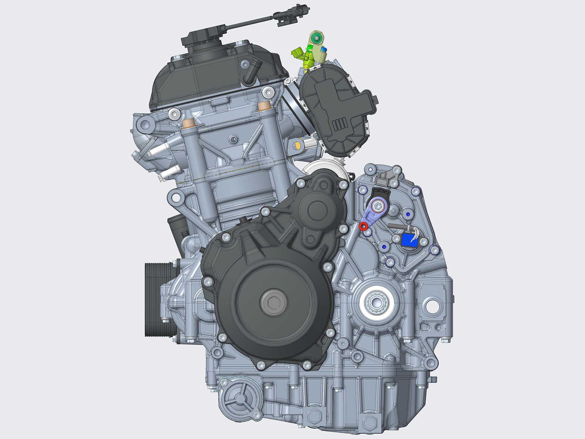 The engine will likely be manufactured in China by the CFMoto-KTM joint venture, and might later appear in CFMoto-branded bikes.
