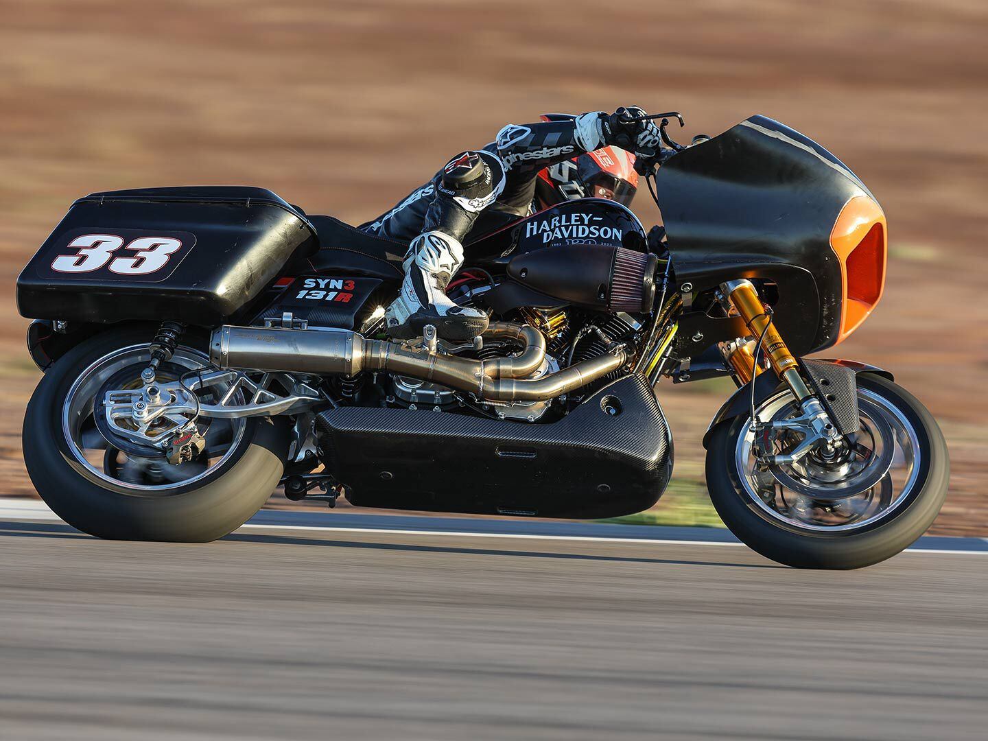 What does it take to turn a Harley-Davidson Road Glide into a factory racing machine for MotoAmerica’s King of the Baggers race series?