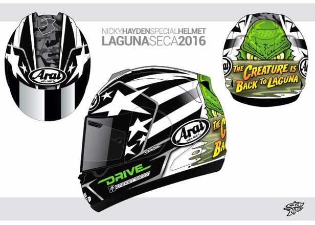 Arai RX-7X HAYDEN LAGUNA Helmet Full Face Bike Accessories