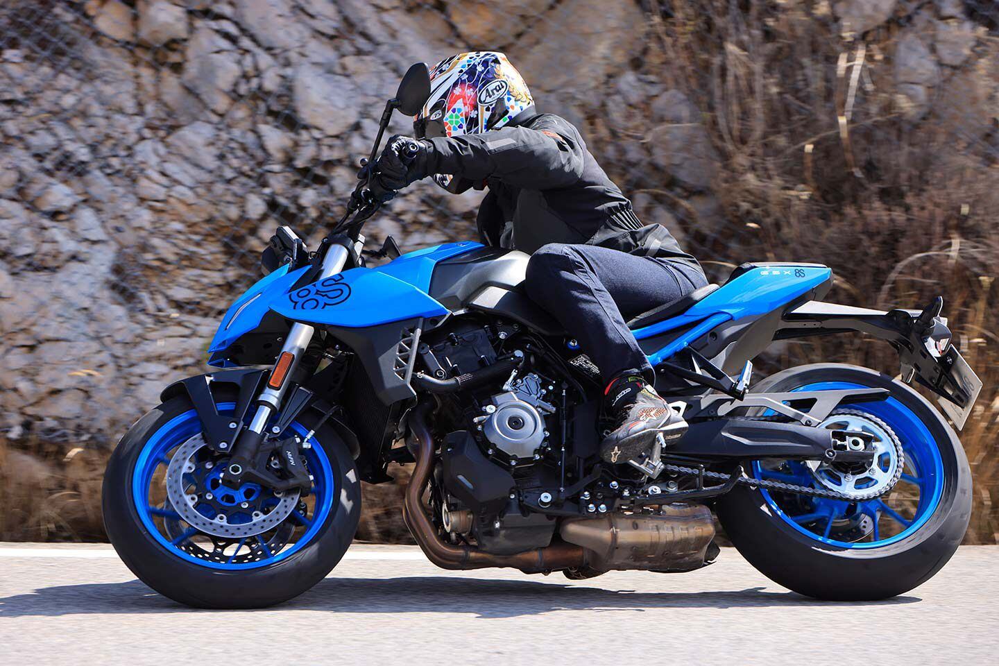 The GSX-8S is very nice, let us know when you build a fully faired version!