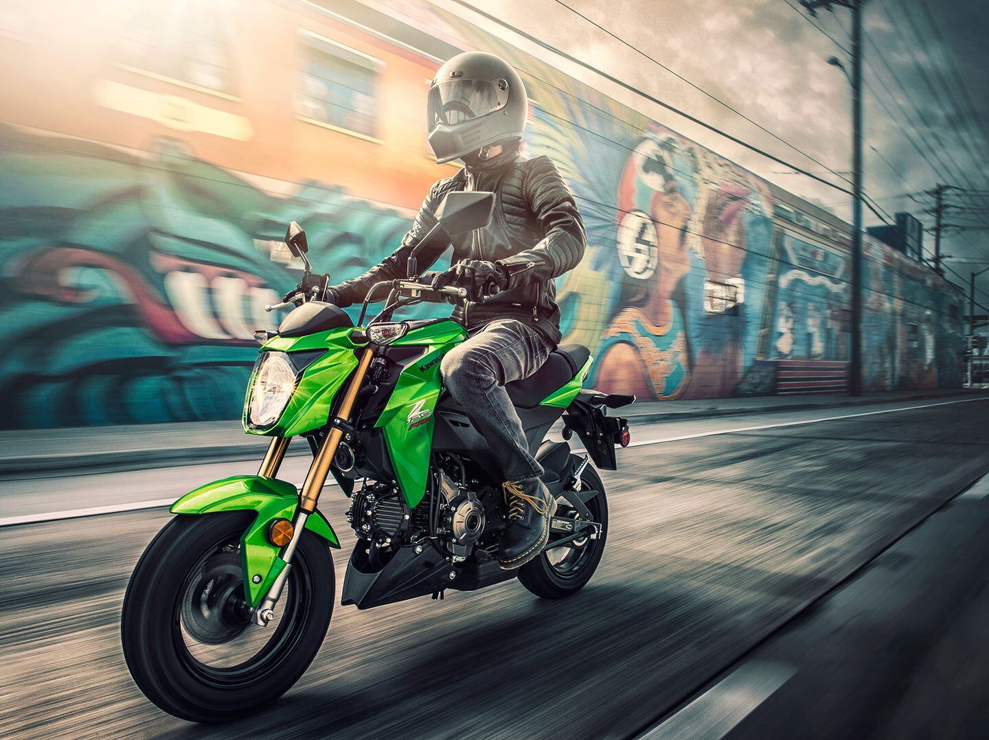 2017 Kawasaki Z125 Pro FIRST LOOK Review Cycle World