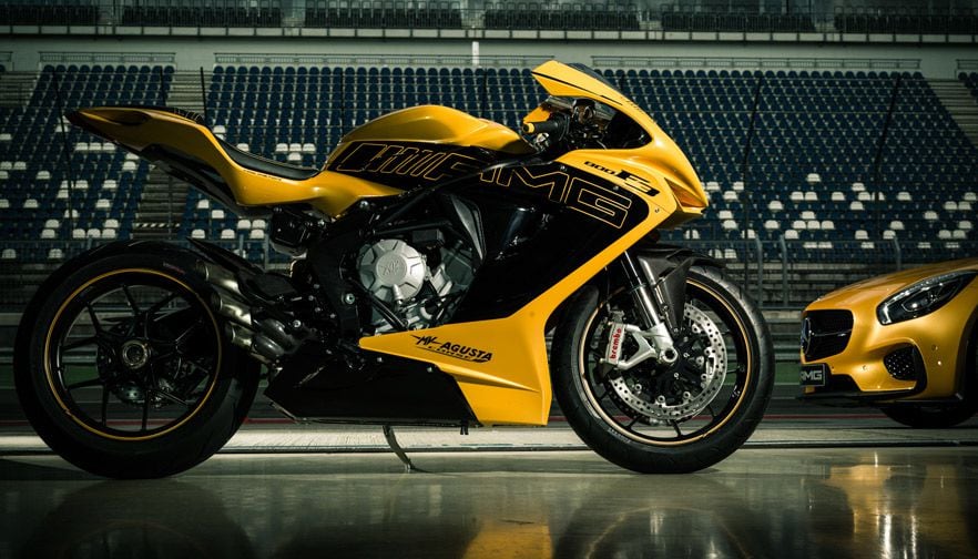 Mercedes AMG and MV Agusta Jointly Designed Show Bike at Frankfurt International Motor Show Cycle World