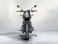 The Shotgun’s neo-modern aluminum nacelle holds an LED headlight.