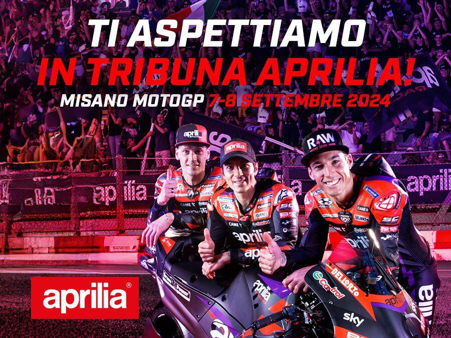Front Row Seat with Aprilia at the Misano MotoGP Round
