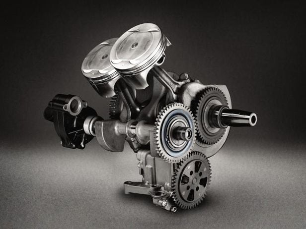 Crossplane Inline 4 Animation Yamaha Crossplane Engine
