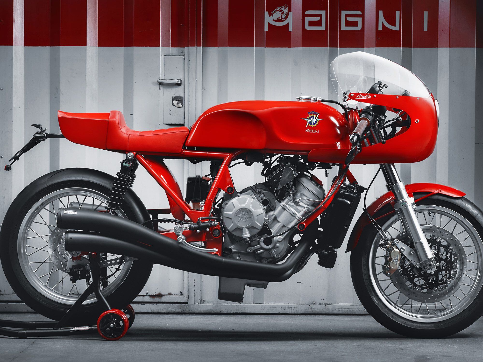 Magni’s Italia takes from the RiloRosso and Tributo 750 S.