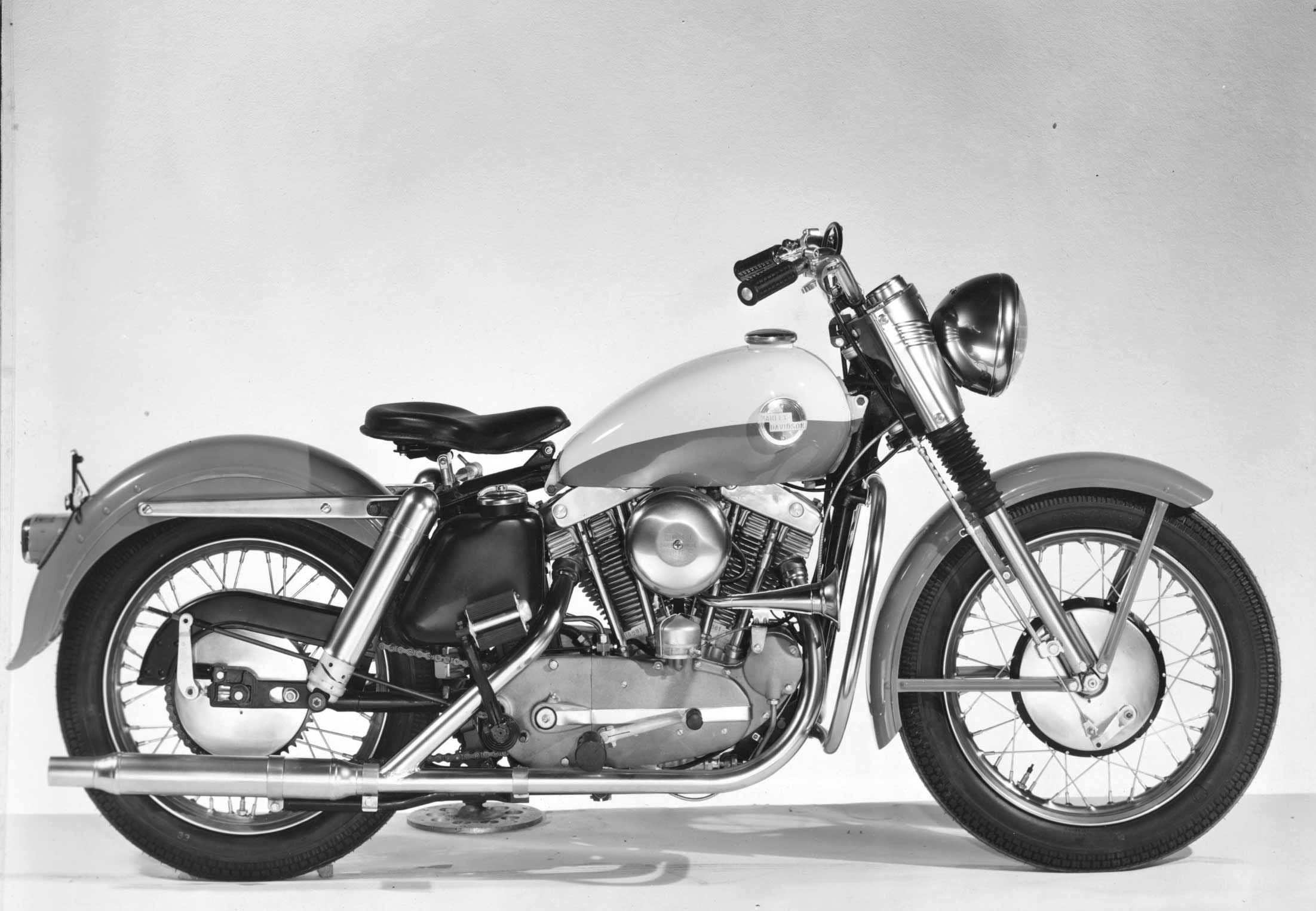 Harley-Davidson’s Sportster was created in 1957 to counter the lighter and faster British twins from BSA, Norton, and Triumph.
