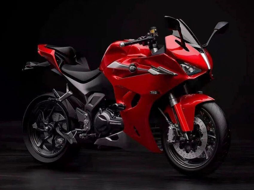 QJmotor’s soon-to-be-launched 550 sport model shares its parallel-twin powerplant with MV Agusta’s Lucky Explorer 5.5.