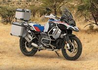 2023 B M W R 1250 G S Adventure parked on dry grassy field