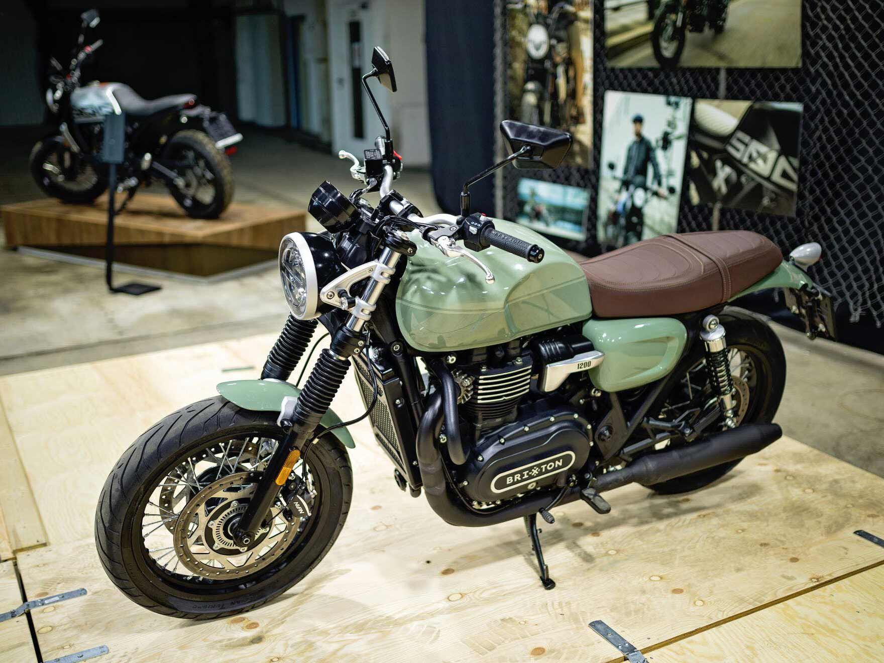 Brixton suggests a starting MSRP of 9,999 euros for the Cromwell when it goes on sale in Europe in the spring of 2022. Will we see it here? The firm’s website says North America is “coming soon.”