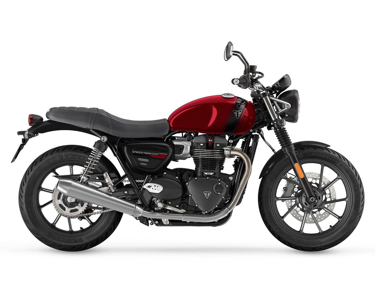 red triumph speed twin offers