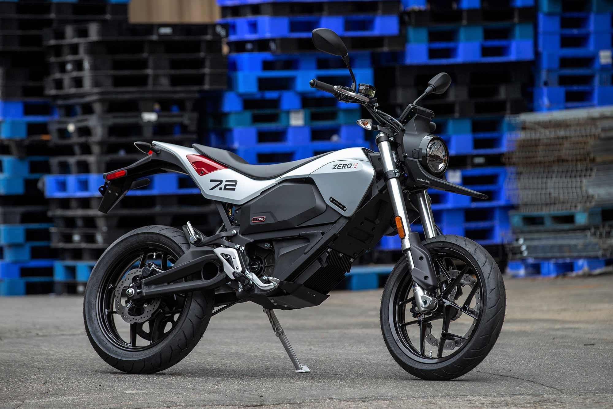 The design adds a minimal, supermoto style onto the existing FX platform for a more modern, updated feel.
