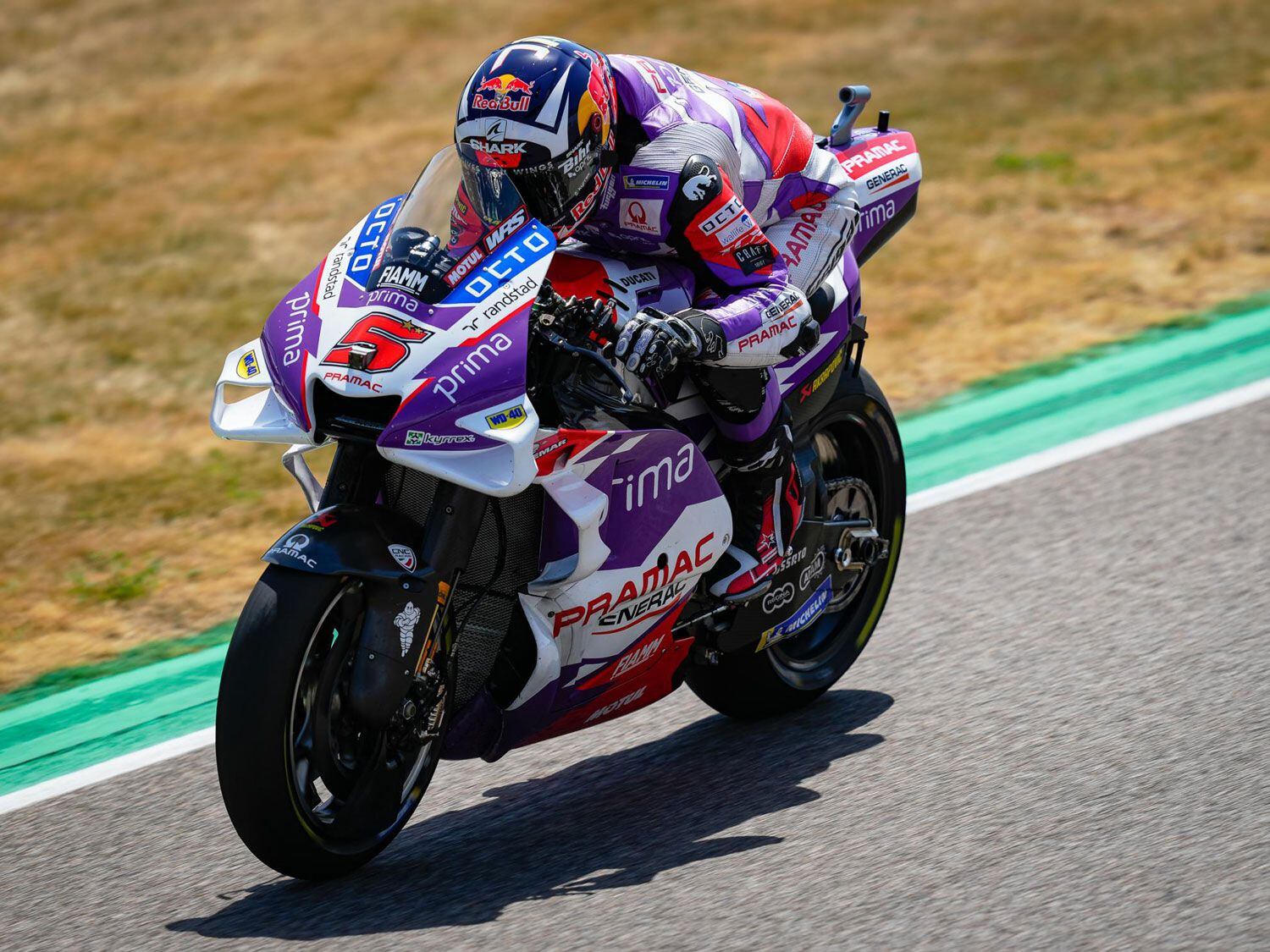 Johann Zarco finished second at Sachsenring.