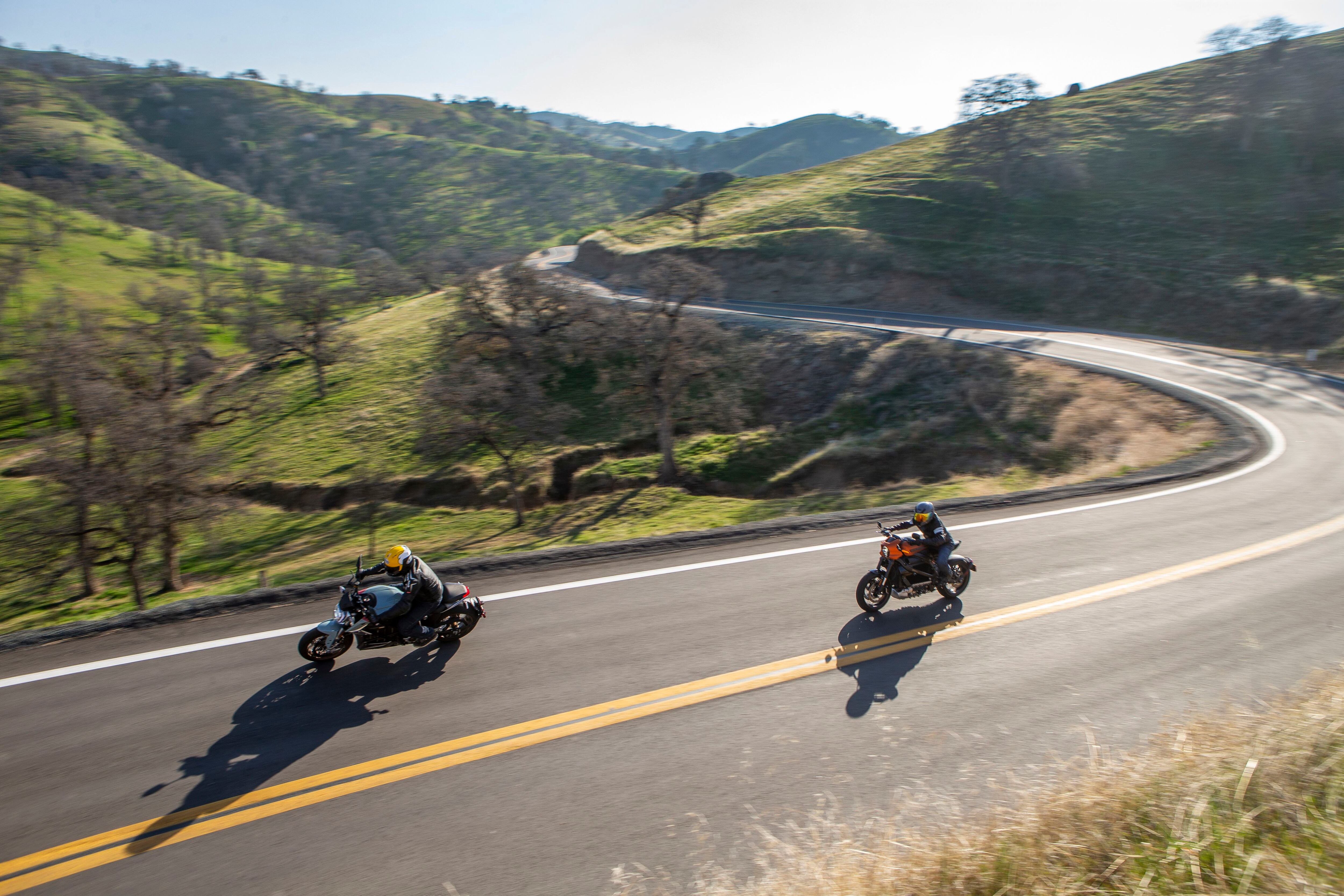 Burning electrons instead of gasoline has its positives, including ripping without any unnecessary attention.