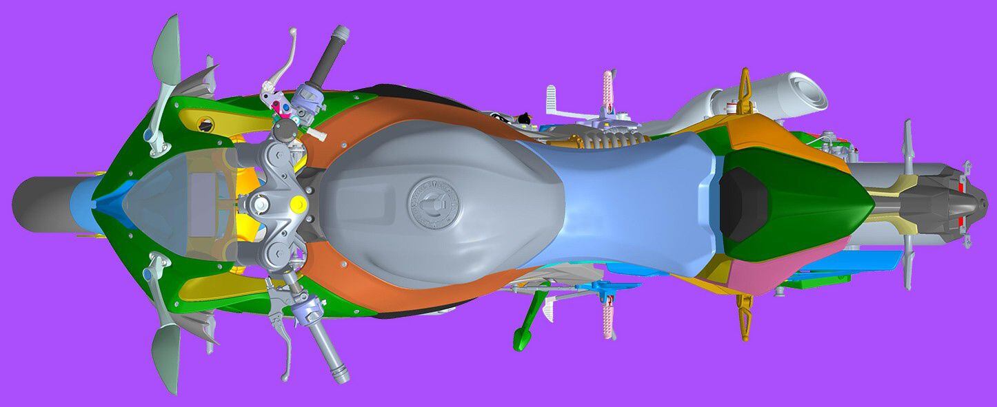 The display has also been enlarged and new winglets extending from the side panels have been added.