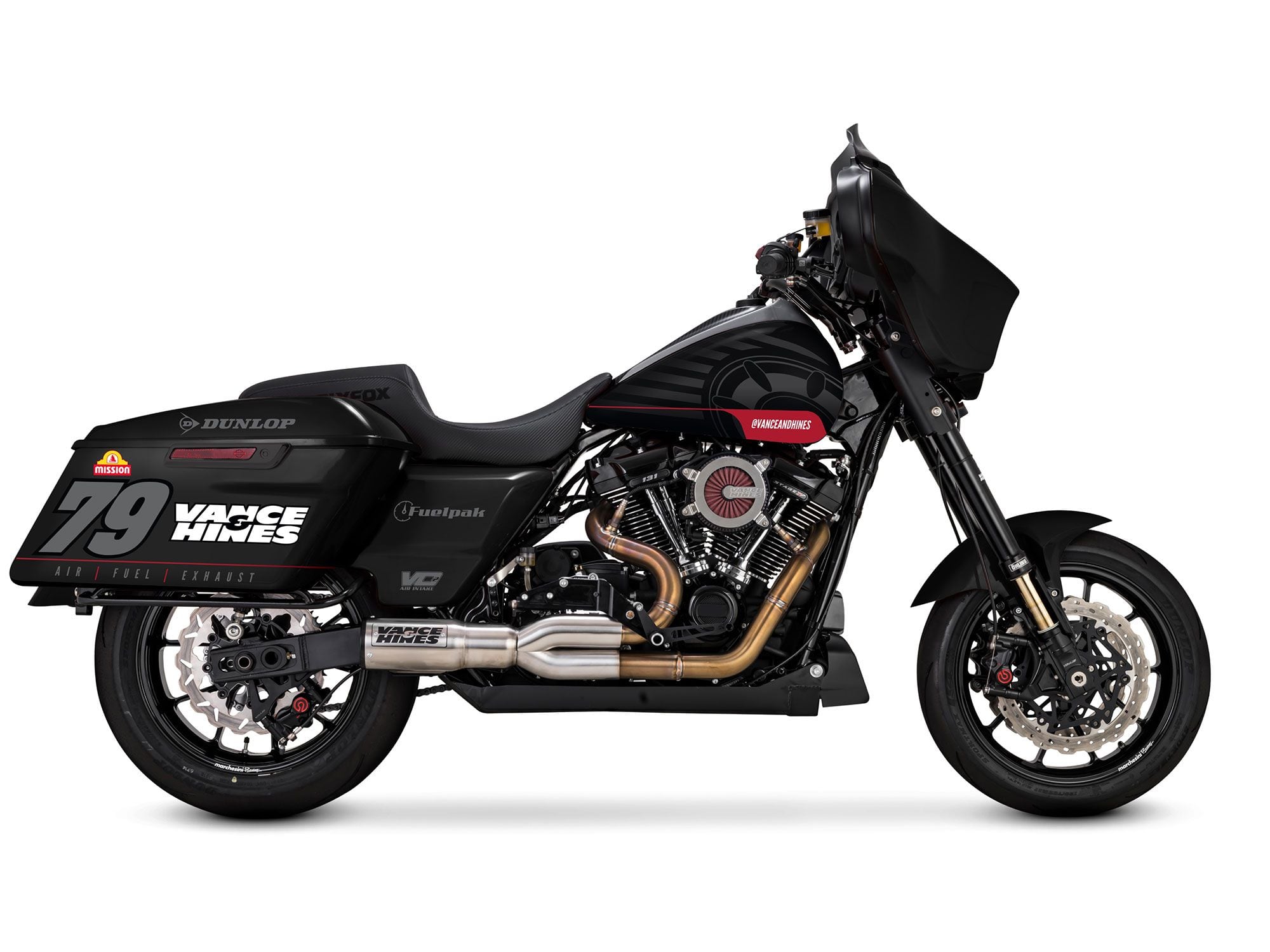 Vance & Hines is returning to the King of the Baggers series for 2021 with a race-prepped Harley Electra Glide.