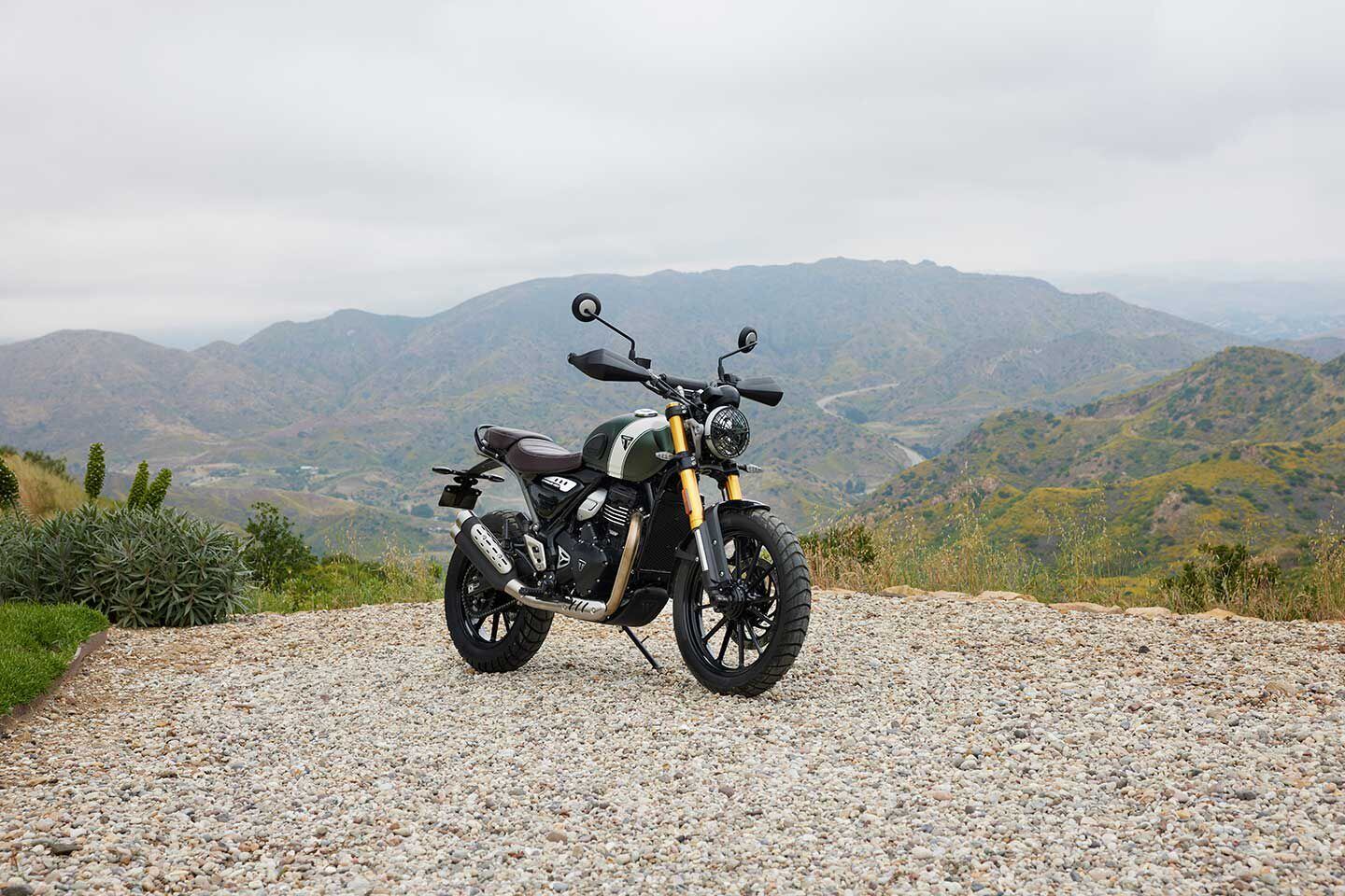 We have all kinds of ideas for the Scrambler 400 X already…
