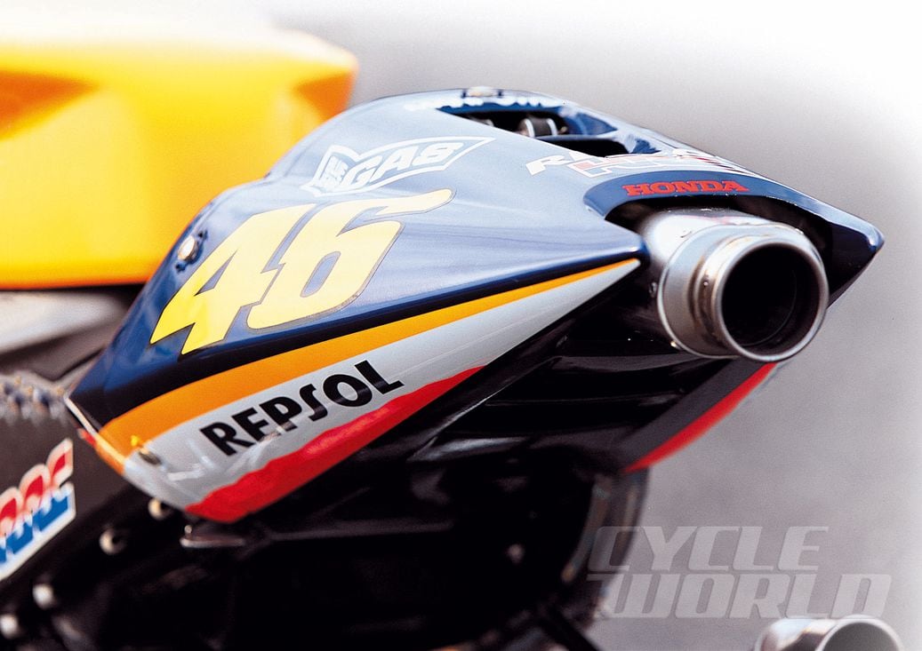 Riding Valentino Rossi's Honda RC211V Factory Racebike at Suzuka