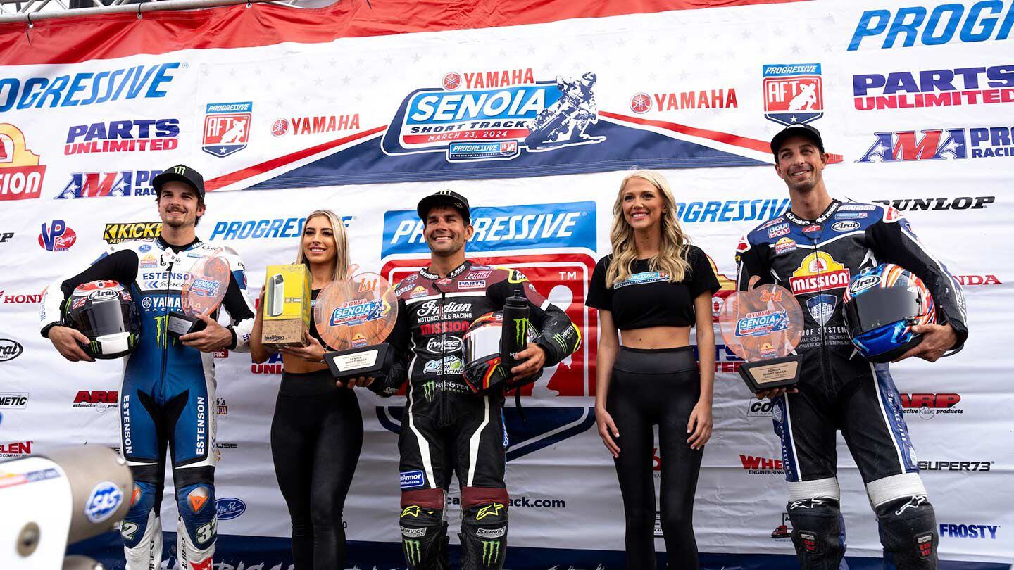 Indian Motorcycle Racing and Reigning Champion Jared Mees Secure First Victory of 2024