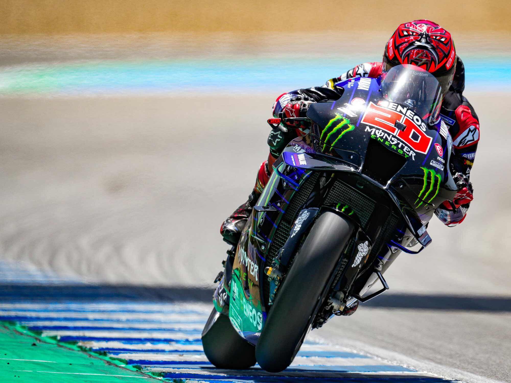 Quartararo remains the only rider who can put a Yamaha up front in 2022. At Jerez he was always in the hunt, but could never get around Bagnaia, due in part to the nature of the track.