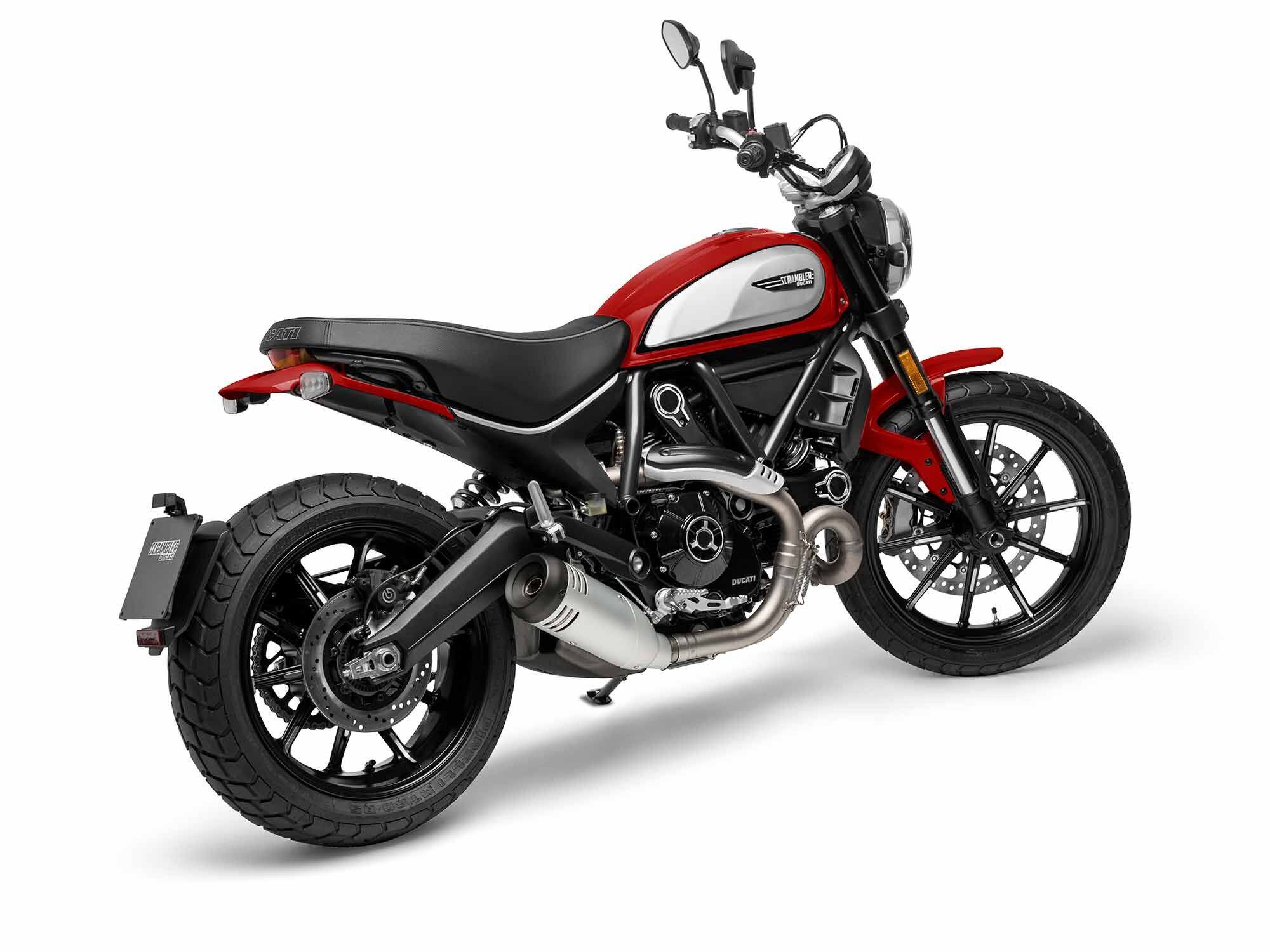 The classic Scrambler Icon. The first modern Scrambler was introduced in 2015.