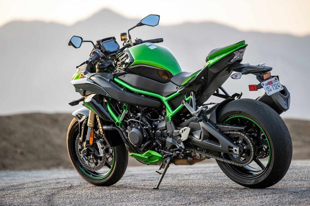 2021 Kawasaki Z H2 SE Cycle World