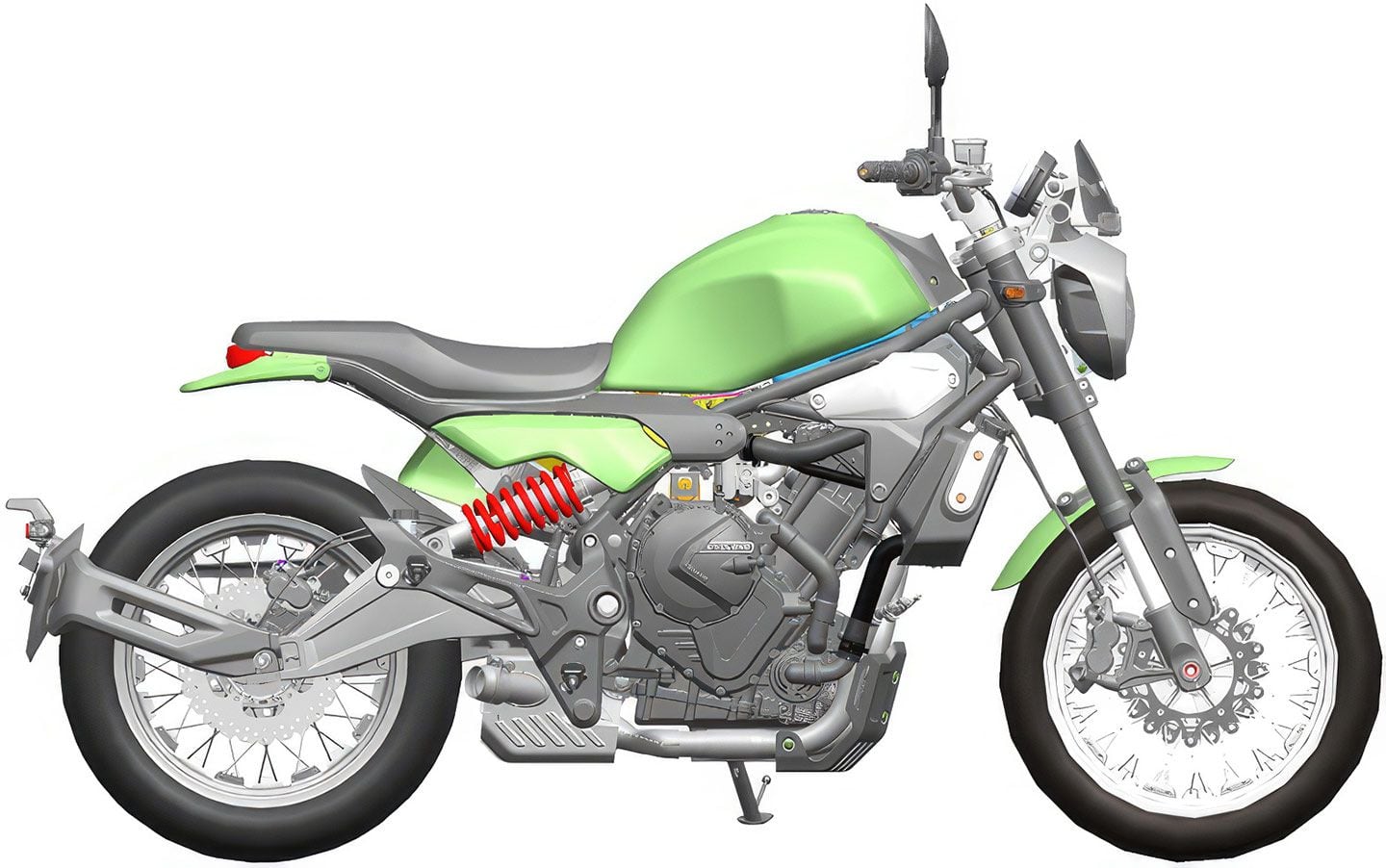 Zongshen Cyclone RE650.