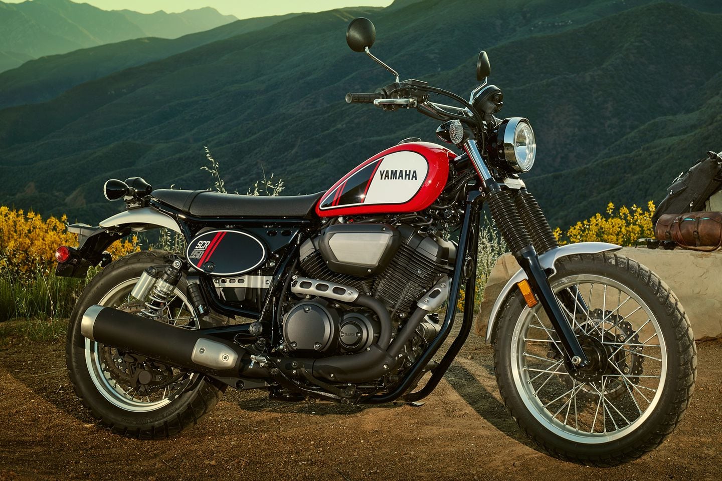 2017 Yamaha SCR950 Scrambler First Ride Motorcycle Review Cycle World