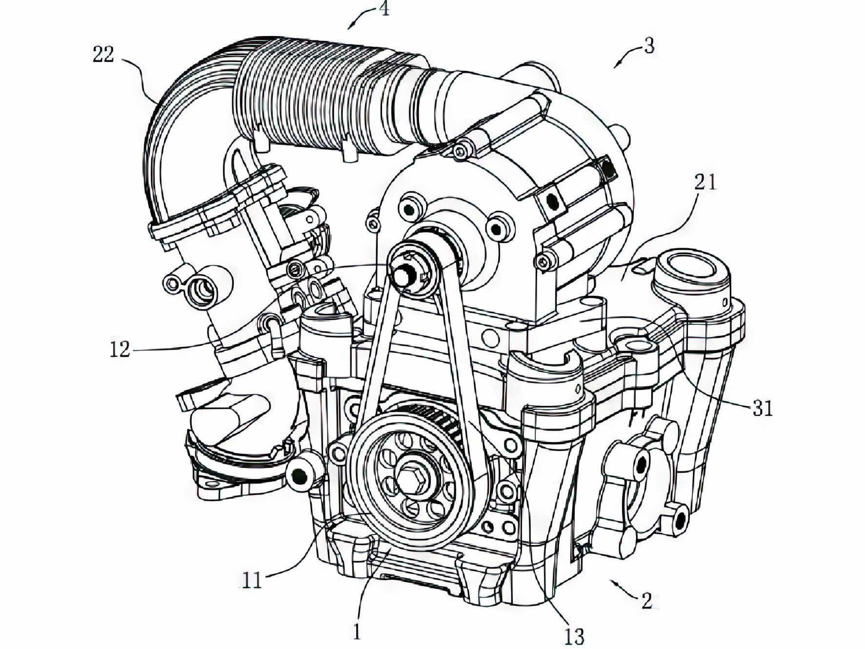 Benda has patent documents showing this supercharger, which is interestingly driven off a camshaft.